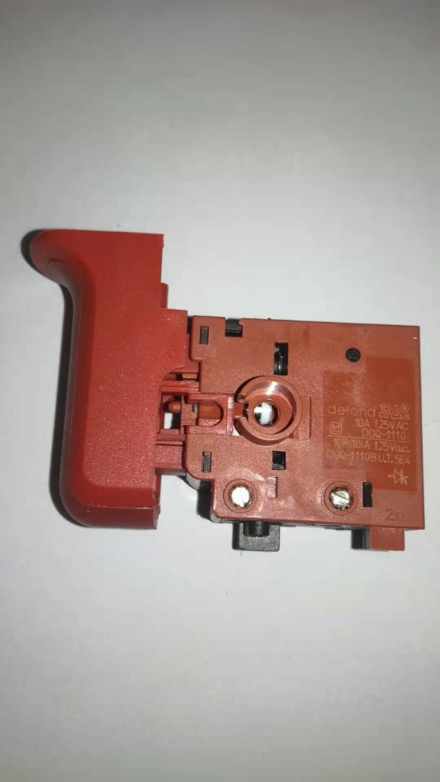 1PC NEW DEFOND DGQ-1110B 125V10A Trigger Switch speed switch  without commutator