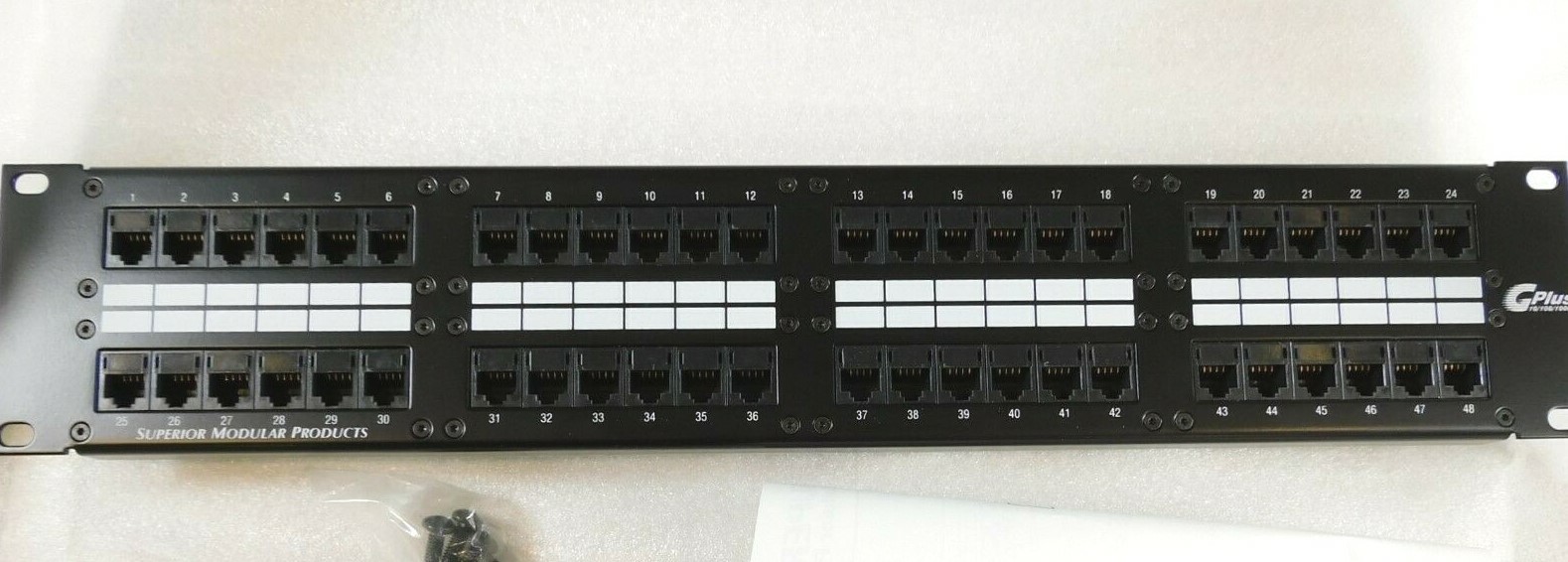 Cat5e RJ45 to Telco DCC4888/25V01 SMP 48 Port Patch Panel - NEW IN BOX