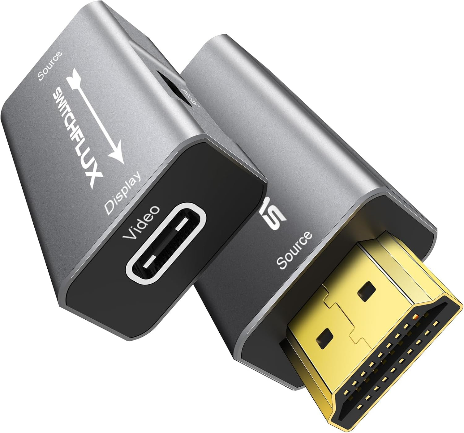 HDMI to USB C Adapter | 4K@60Hz HDMI Source to USB-C Display Converter