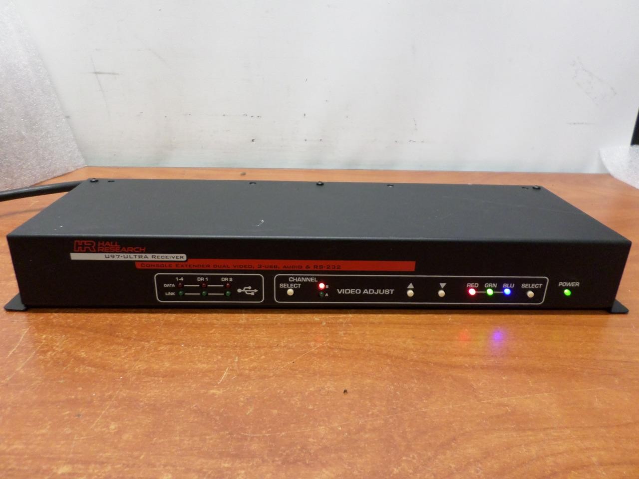 HR Hall Research U97 Ultra Receiver PH210-2R With Power Cable
