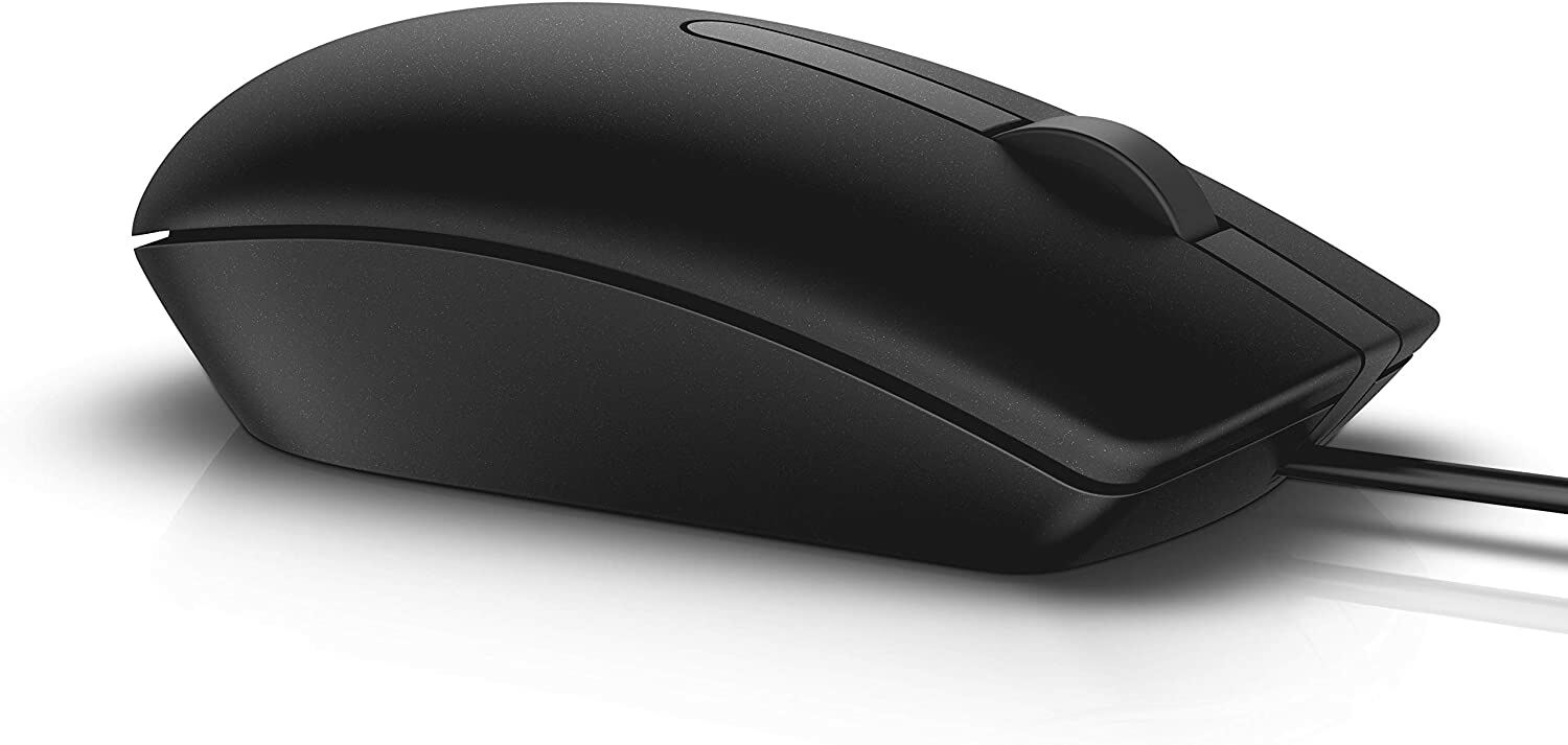 Genuine OEM Dell Optical Wired Basic Mouse Model MS116T 2 Button USB NEW Sealed