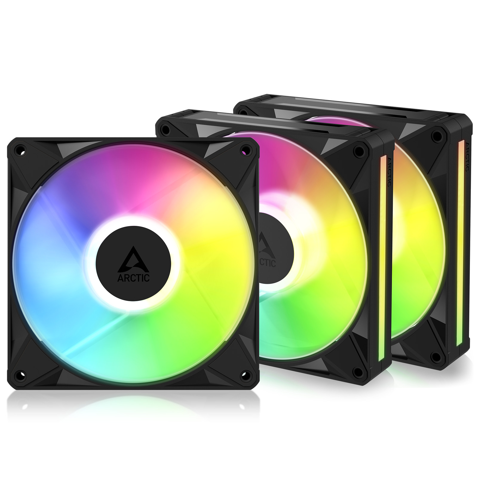 ARCTIC BioniX P14 A-RGB (3 PACK) black PC Case Fan 140mm Gaming Daisy Chain