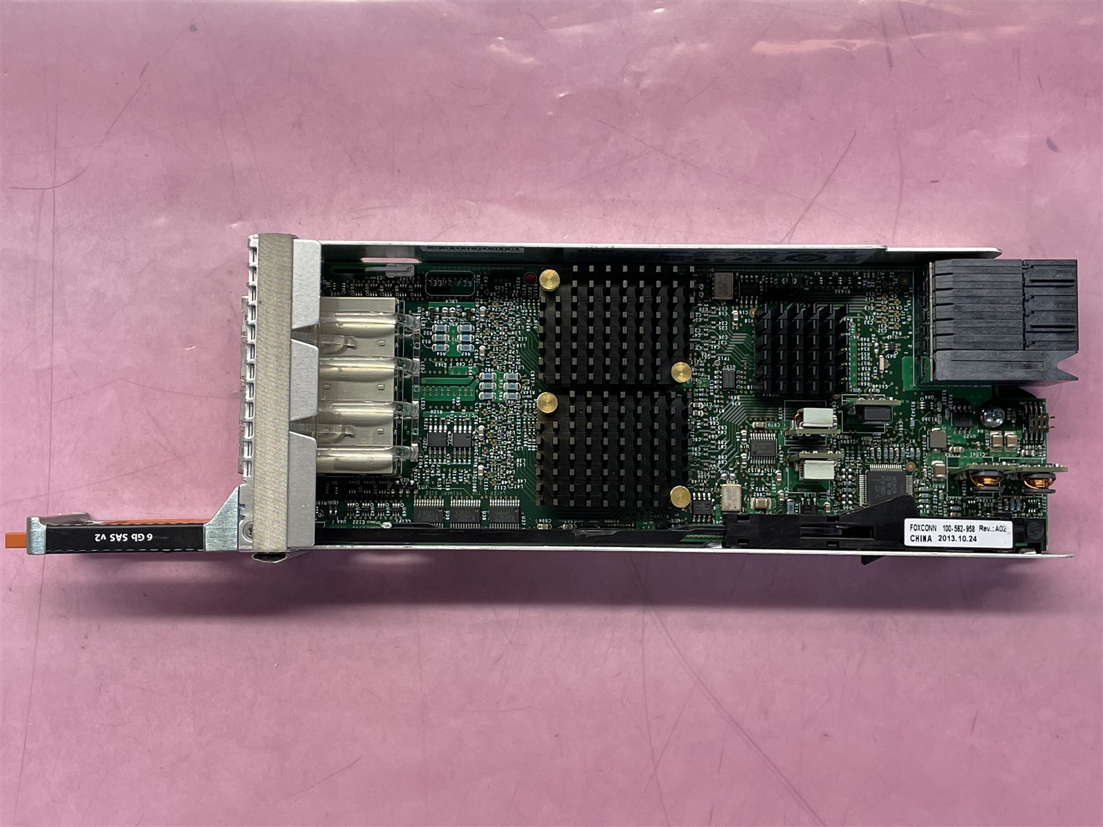 EMC DATA DOMAIN SLIC23 303-178-100B-03 4-PORT 6Gbps LSI SAS v2 IO MODULE
