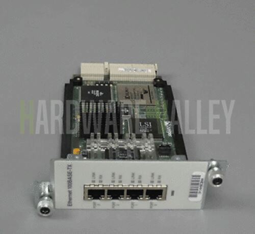 Juniper PB-4FE-TX 4-port Fast Ethernet PIC, TX interface, RJ45 connector
