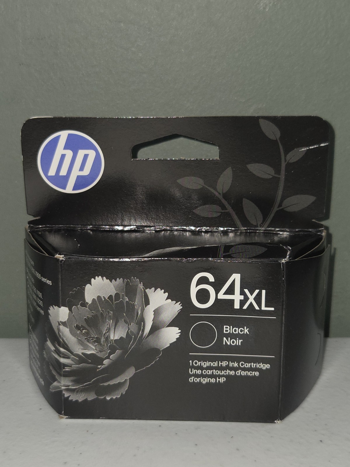 New & Sealed Genuine HP 64XL High Yield Ink Cartridge- Black  EXP 05/2028 NIB