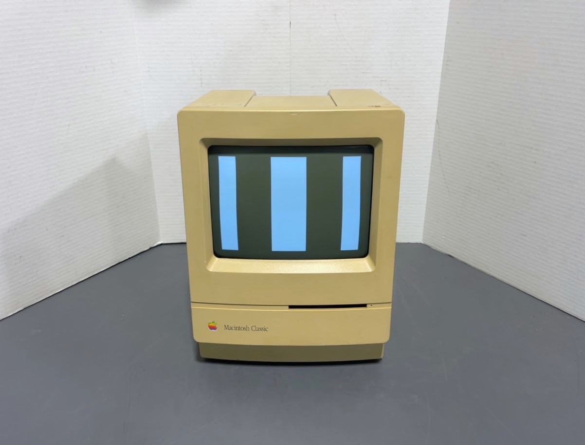 Vintage Apple Macintosh Compact Personal Computer Power Tested Read Below