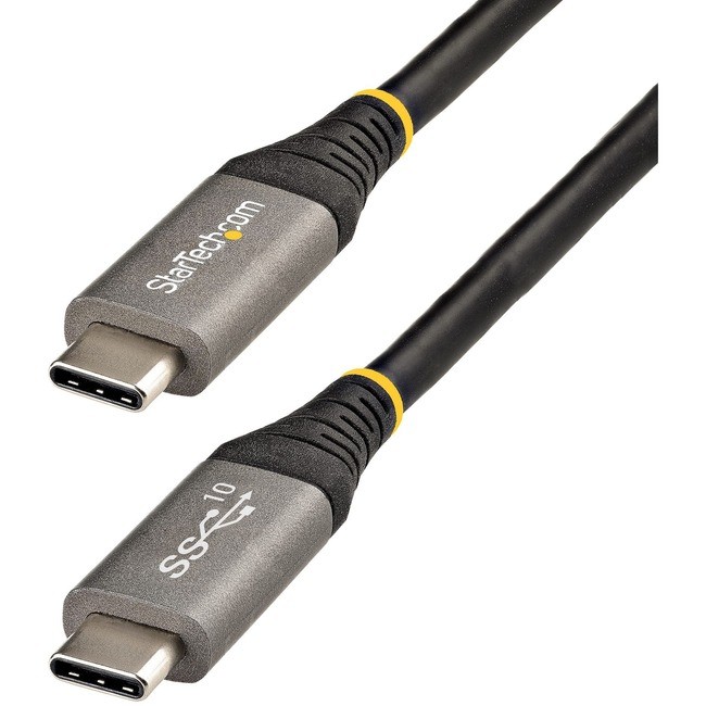 StarTech 3ft USB-C M/M Cable 10Gbps USB-IF Certified Black USB31CCV1M