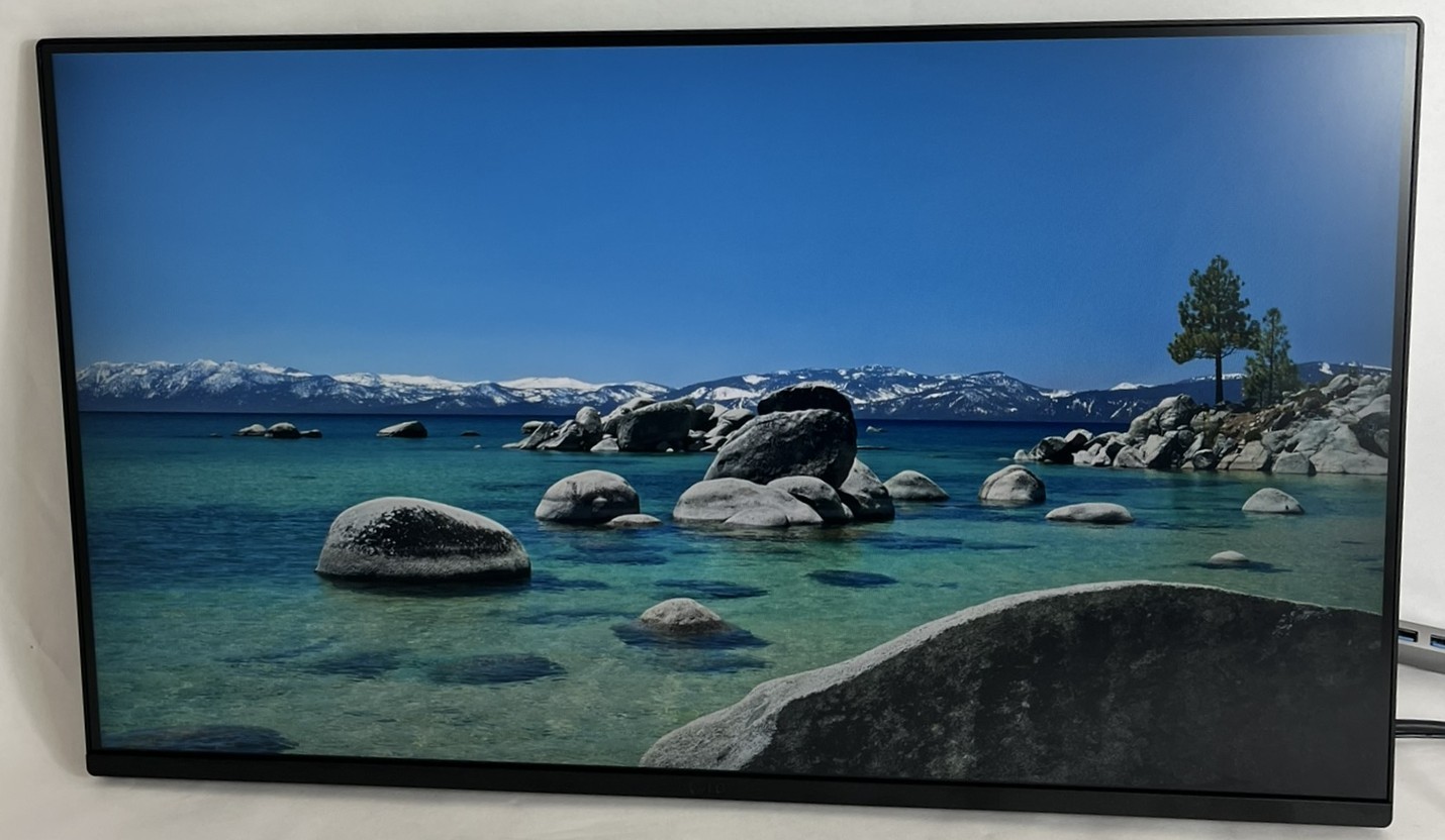 LG 24U411A-B 24in 120Hz IPS Borderless FHD Monitor HDMI