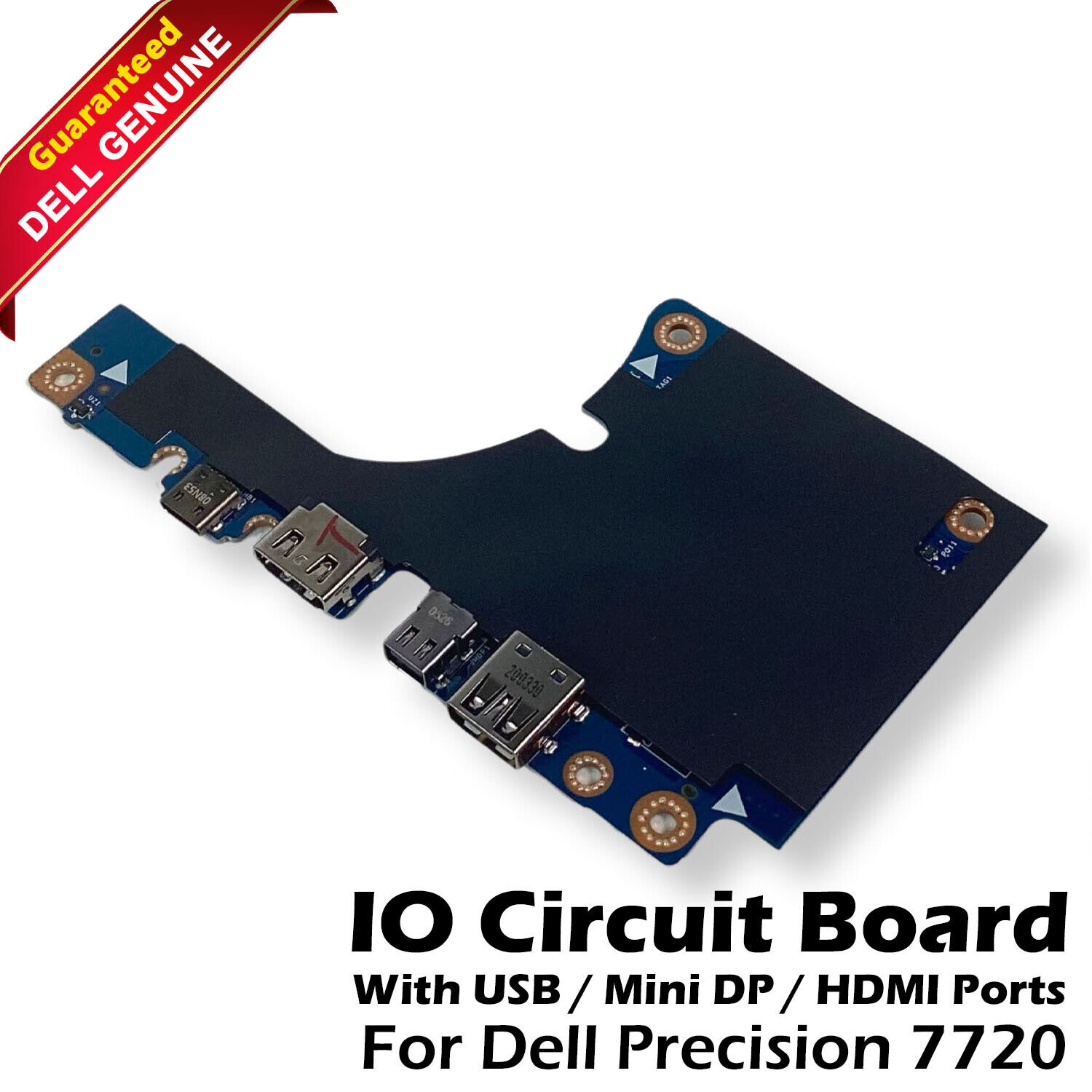 New Genuine Dell Precision 7720 Left IO Board With USB MiniDP HDMI Ports 81T6H