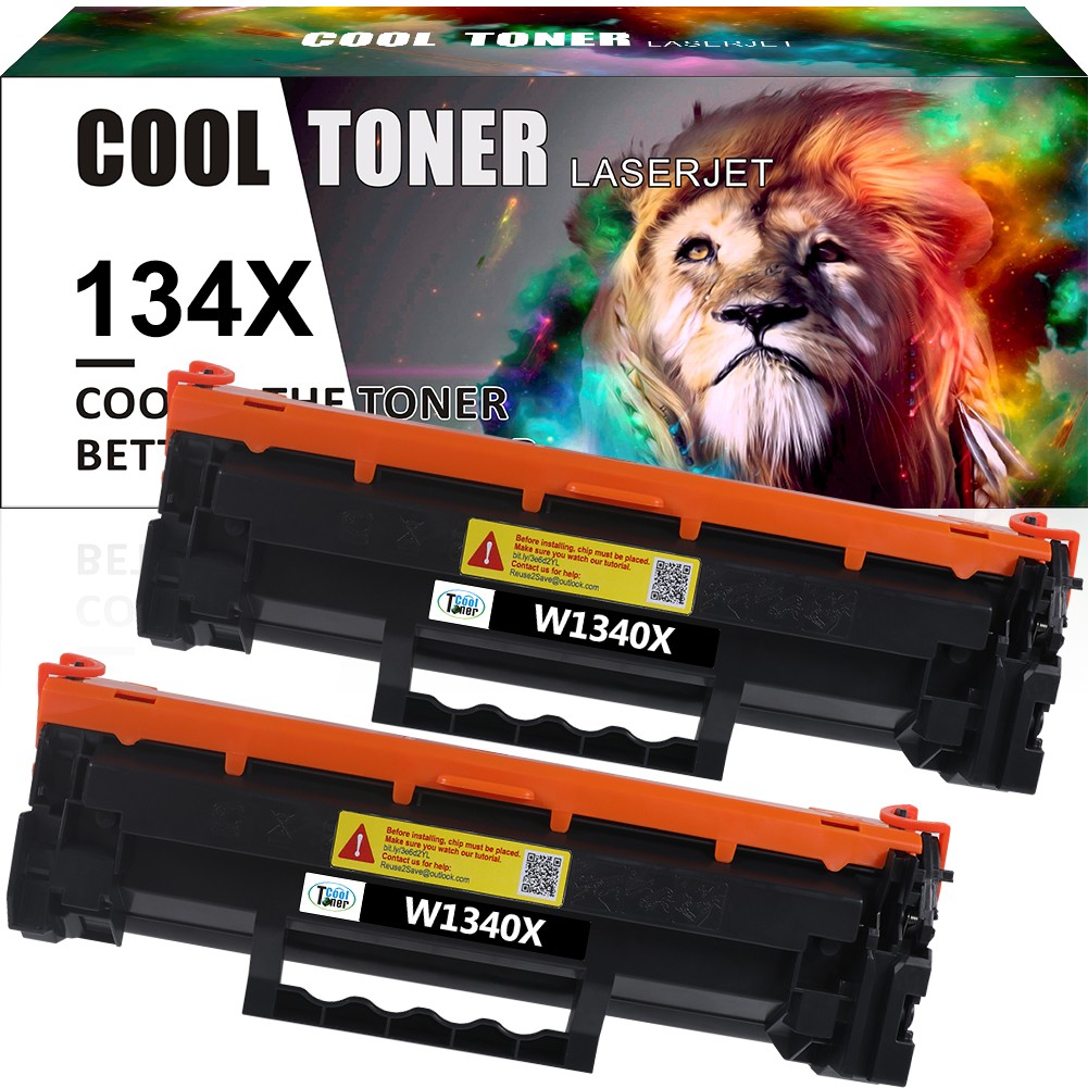 2x High Yield W1340X Toner Cartridges For HP 134X LaserJet M209dw M234dw M234sdw