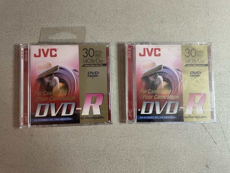 JVC DVD-R DVD Blank Media 30 Minutes Sealed NonProfit Educational Organization