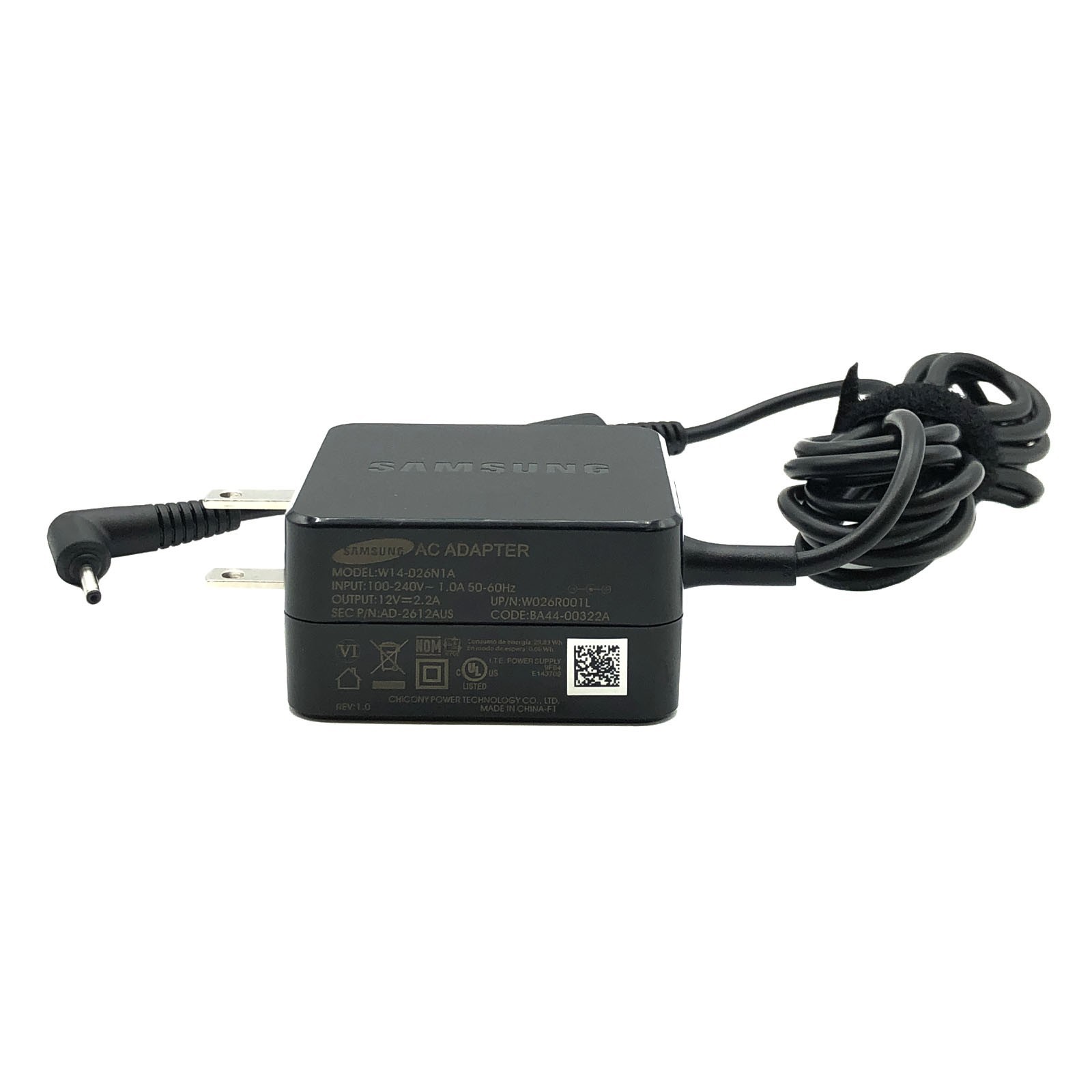 Genuine Samsung AC Power Adapter for Samsung Chromebook 2 XE500C12 2 XE503C12