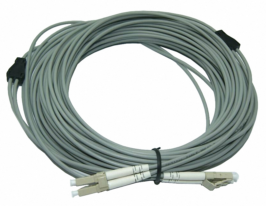 100M Armored cable / Fiber Patch Cord,LC to LC,3.0mm,MM 50/125,duplex [M3]