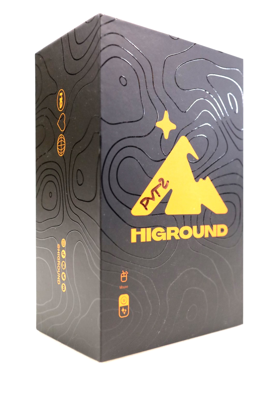Higround Yuma RADAR Cross Hair Ultra Lightweight 49g 4K WHiground Yireless Mouse