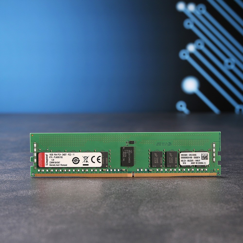 ATTENTION SERVER RAM Kingston 16GB PC4-2400 REG ECC // KTH-PL424S/16G