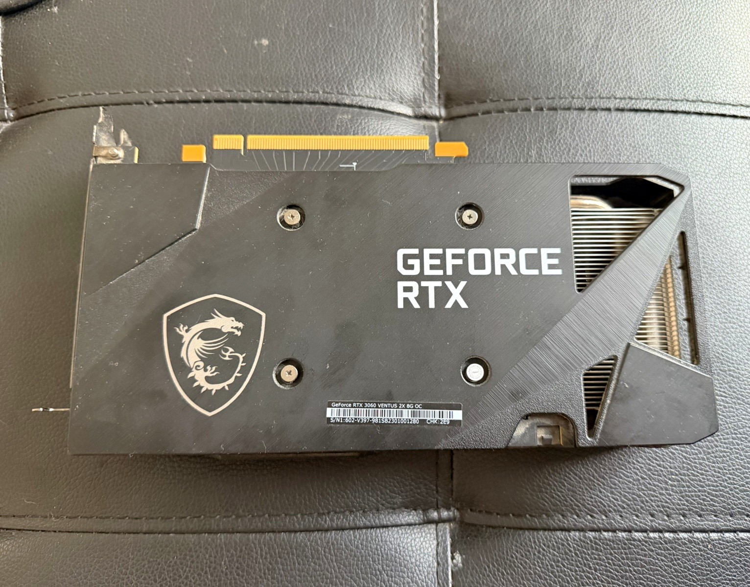 MSI GeForce RTX 3060 VENTUS 2X GDDR6 Graphics Card