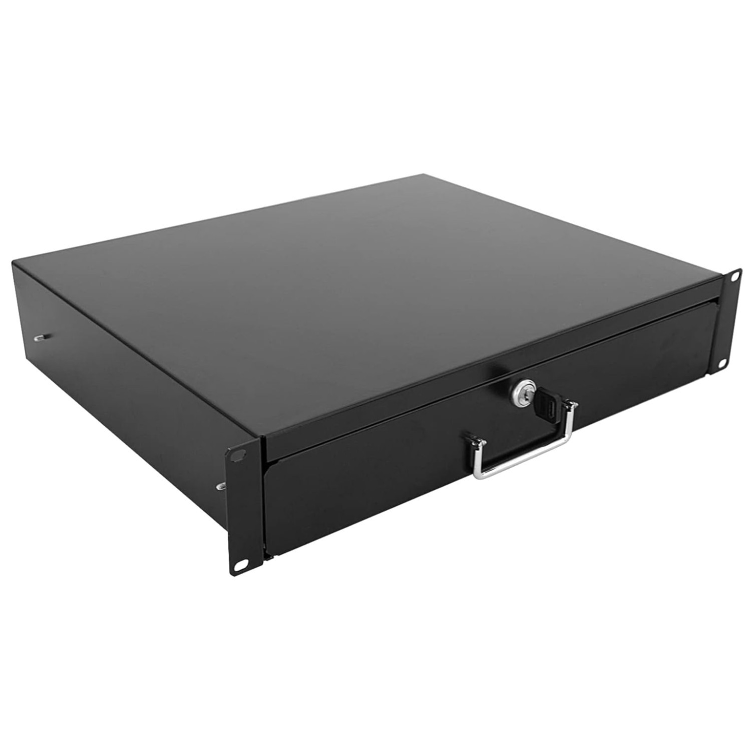 Versatile 2U Rack Mount Shelf - Easy Installation