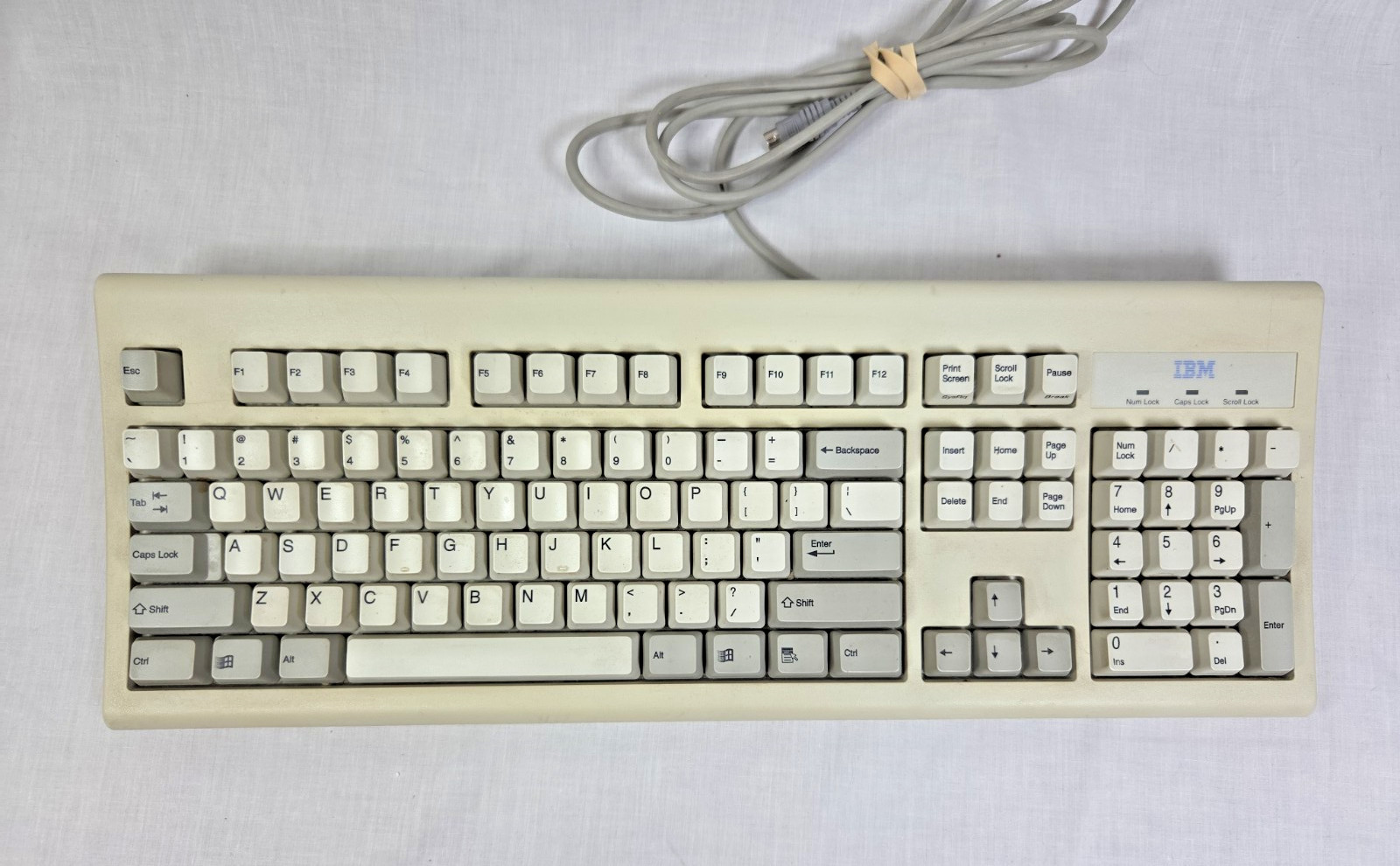 IBM Keyboard Model KB-8923 UNTESTED Vintage Genuine OEM