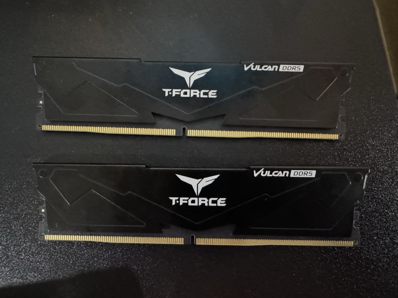 TeamGroup T-Force Vulcan 32GB (2x16GB) DDR5-6000 CL38 RAM - Tested Working