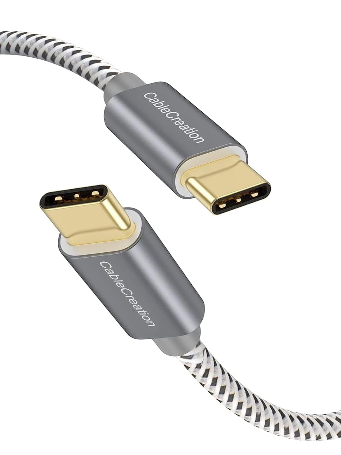 Cablecreation 100W USB C to USB C 3.1 Gen 2 Cable 10Gbps, 1FT, 4K Video