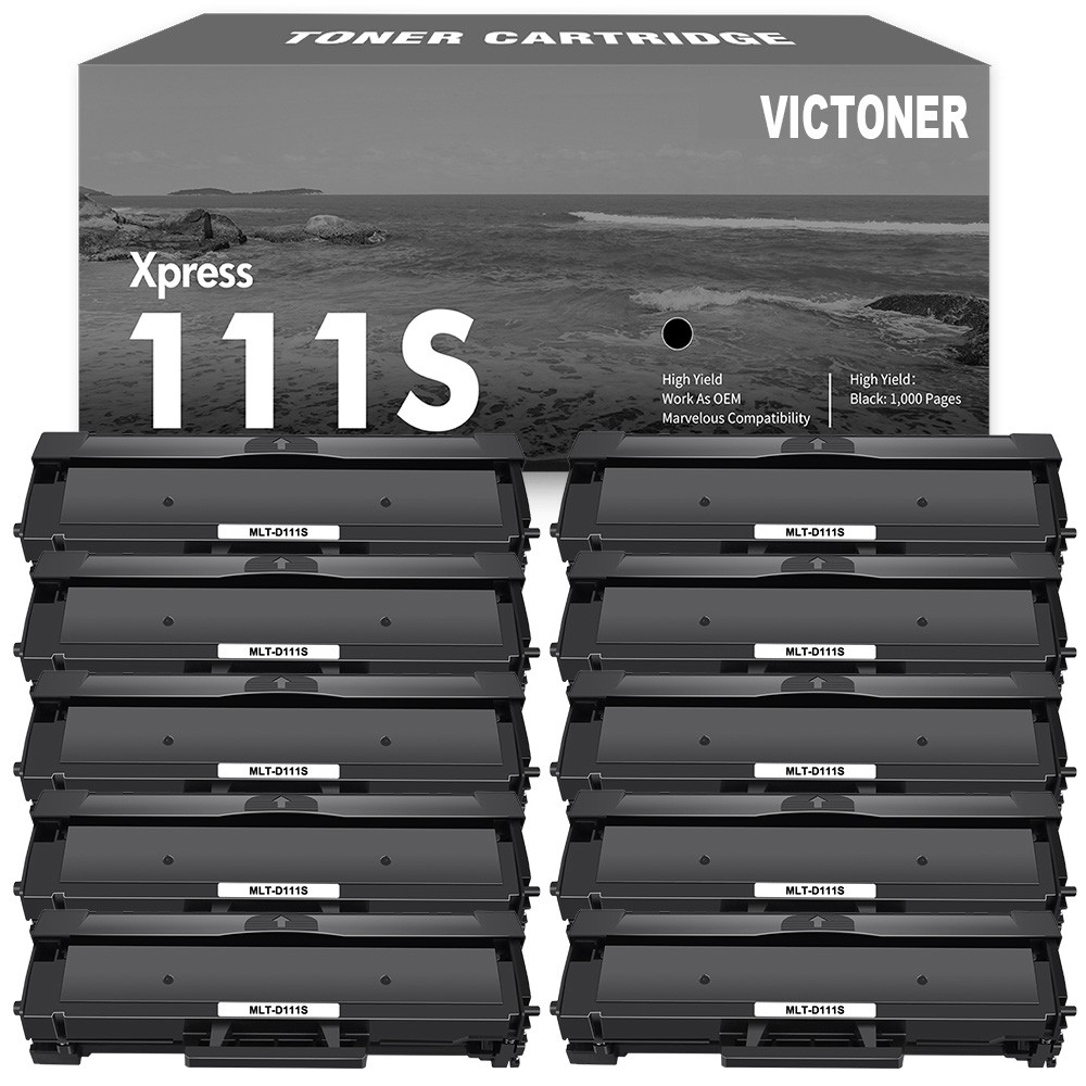 10PK MLT-D111S 111S Toner Compatible wit Samsung Xpress M2020 M2024 M2070 M2070W