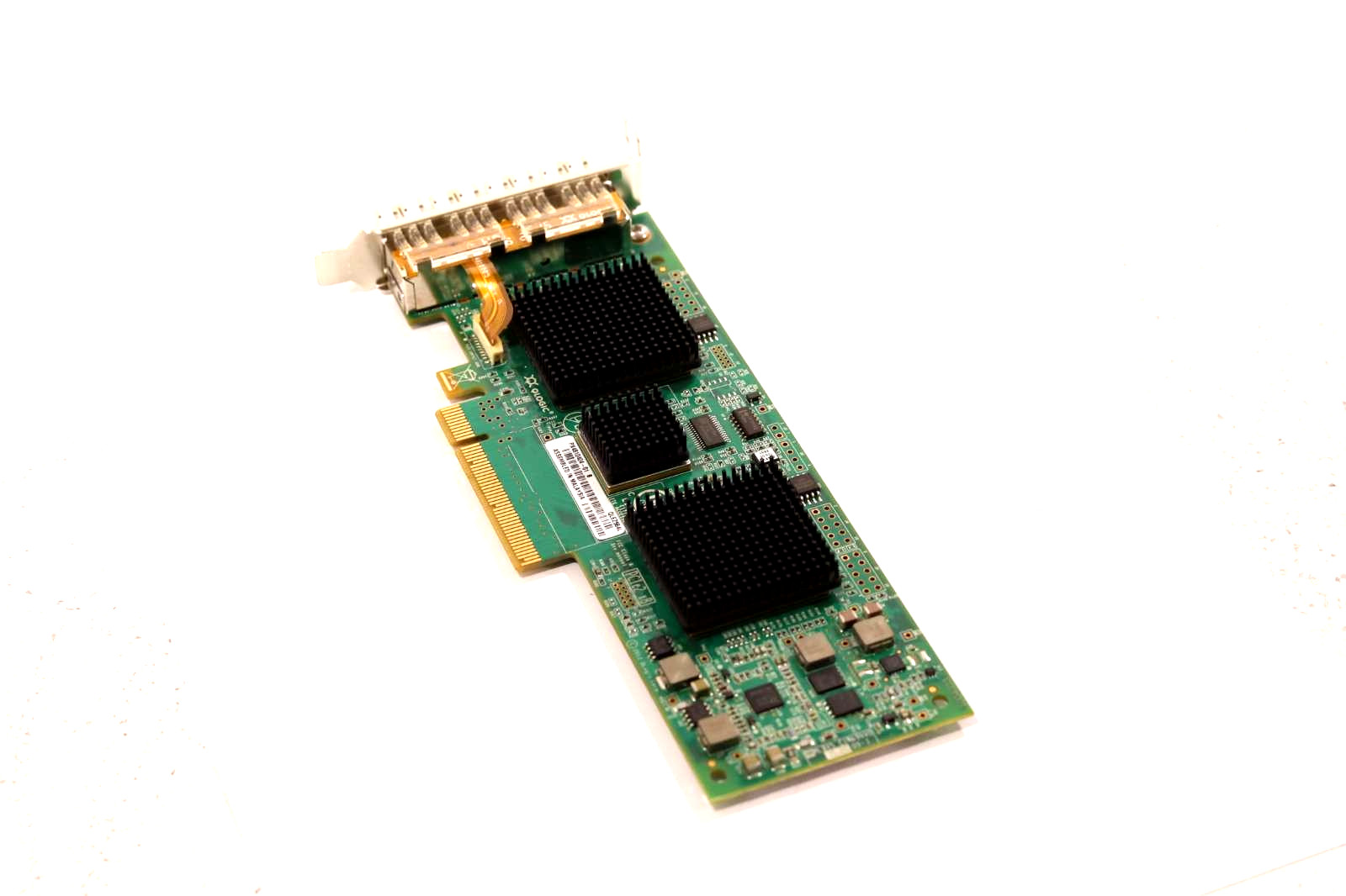 QLogic QLE2564L Quad-Port 8GB FC PCIe x8 Host Bus Adapter P/N: PX4810404-01