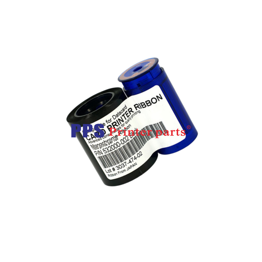 New 532000-002 Ribbon Fit For Datacard Black K 1500 Prints Replaces 552954-501