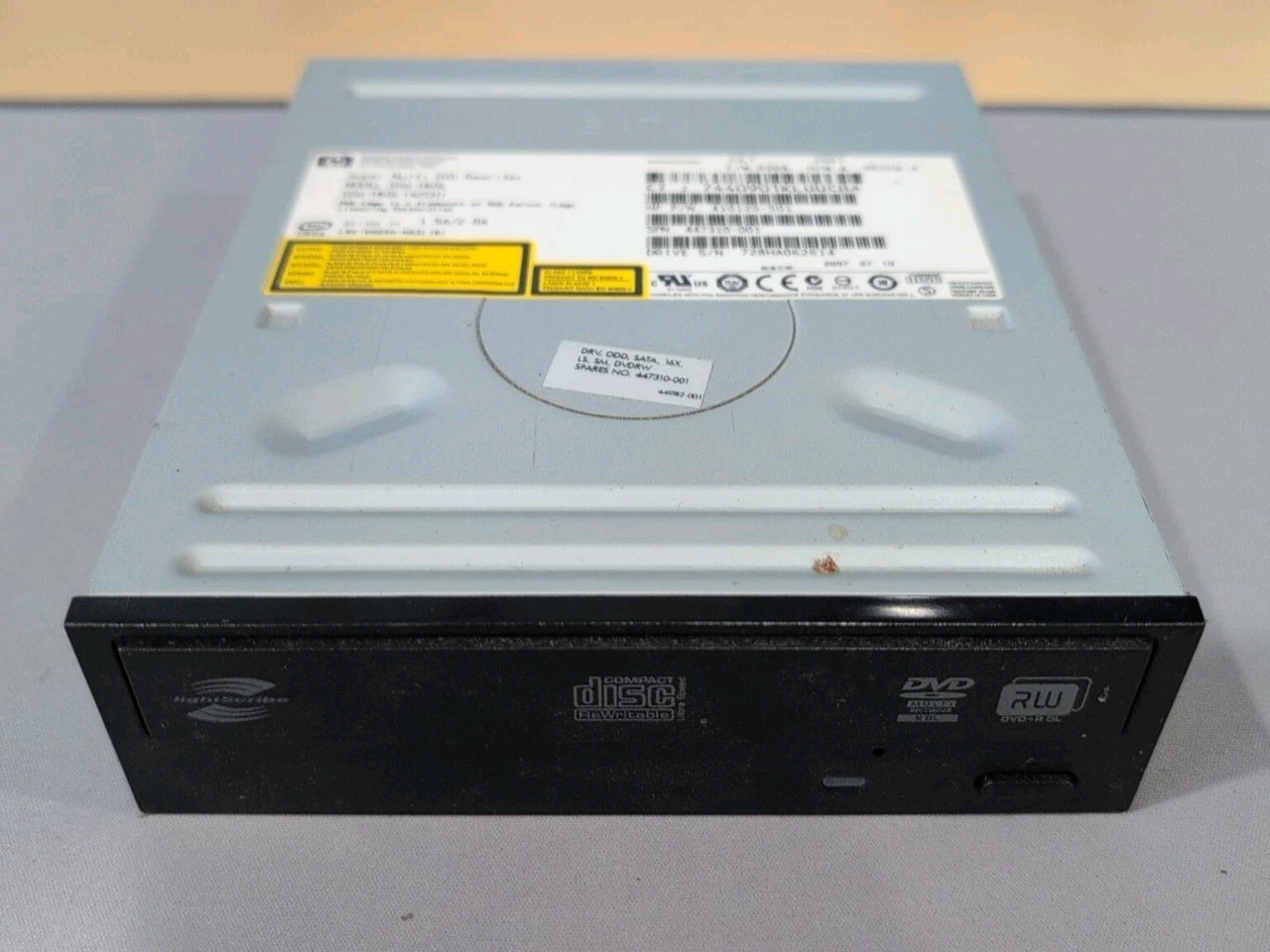 HP GSA-H60L Super Multi DVD Drive Rewriter Jul 2007