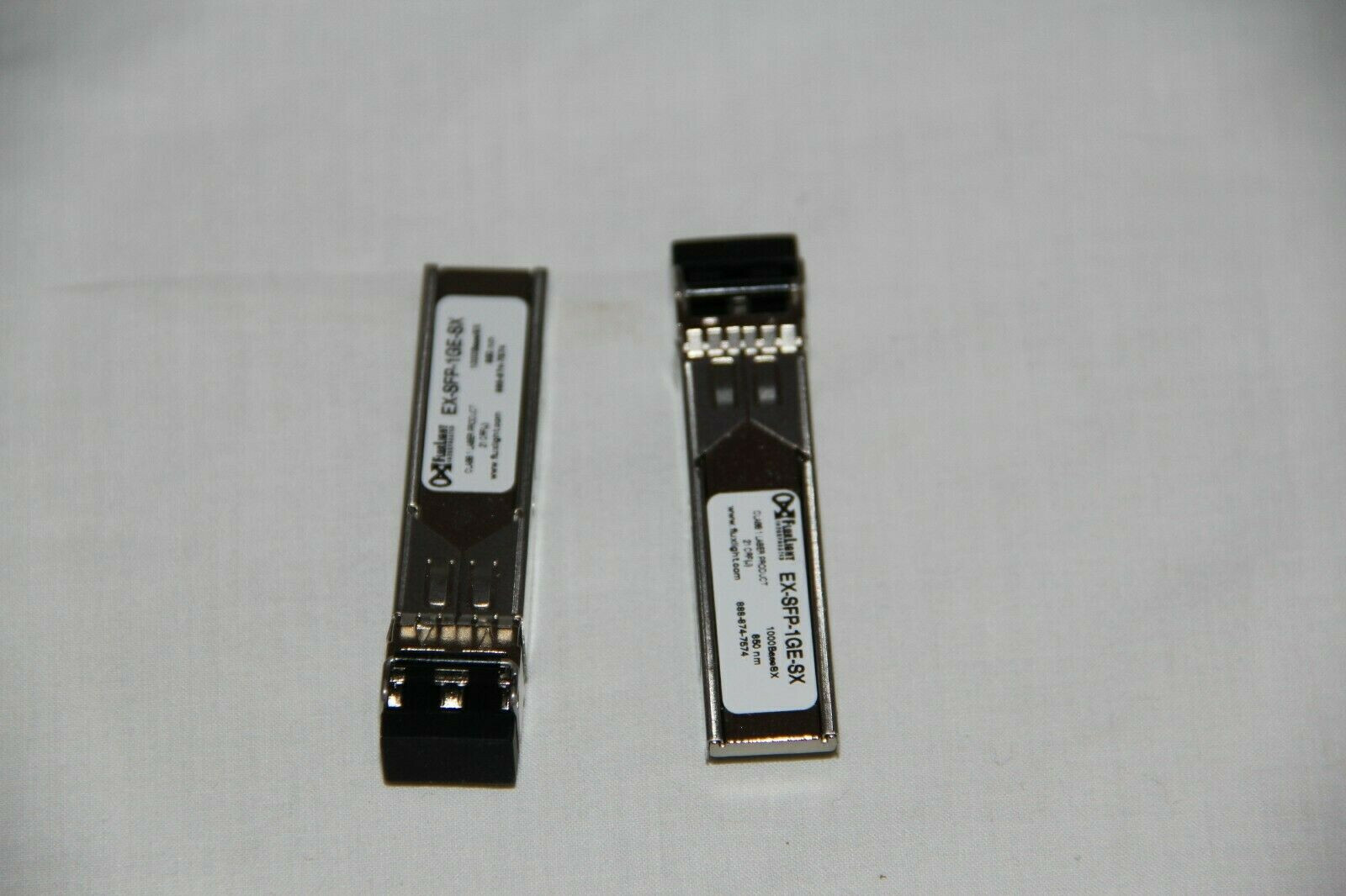Lot (2) EX-SFP-1GE-SX Compatible 1000BASE 850nm