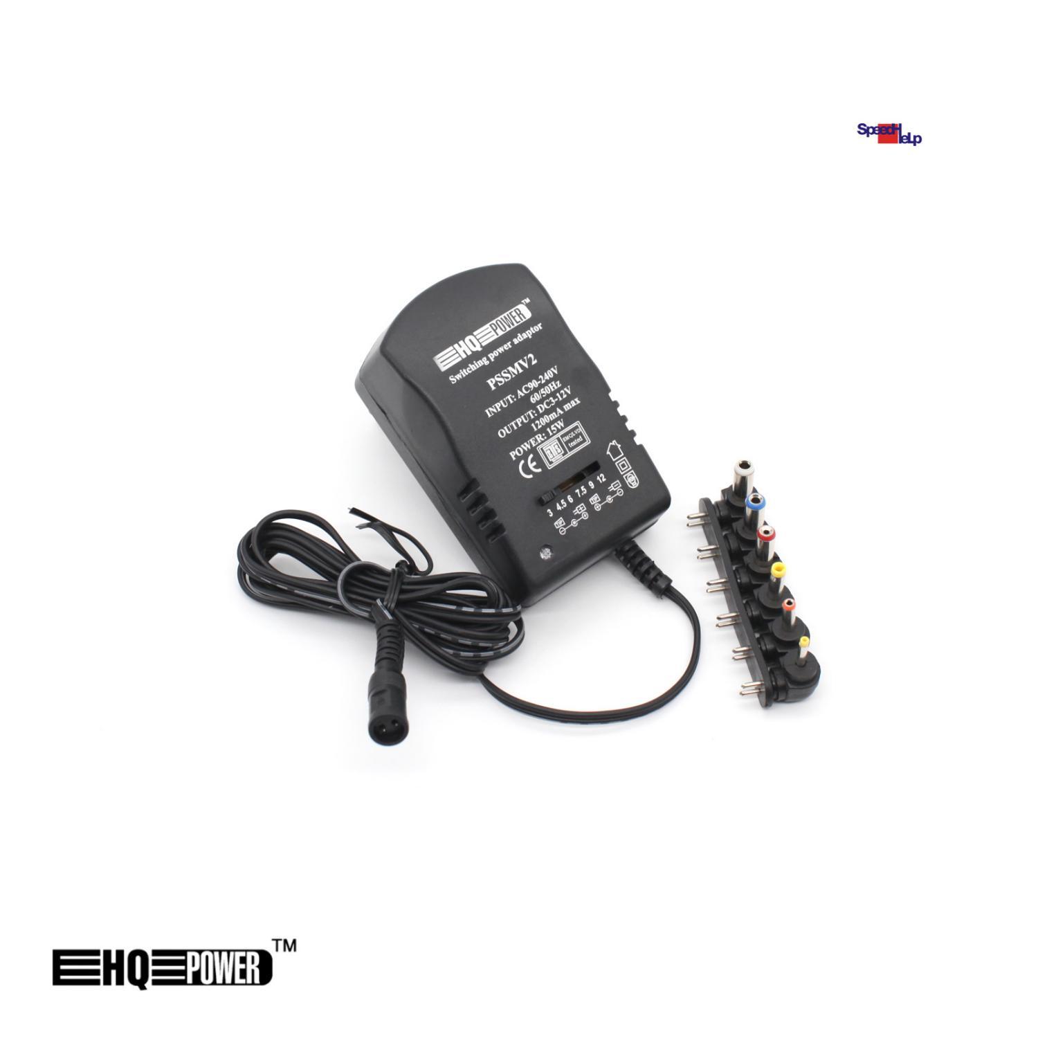 HQ Power Supply PSSMV2 3-12V Compact Switching With 6 Dc-Steckern