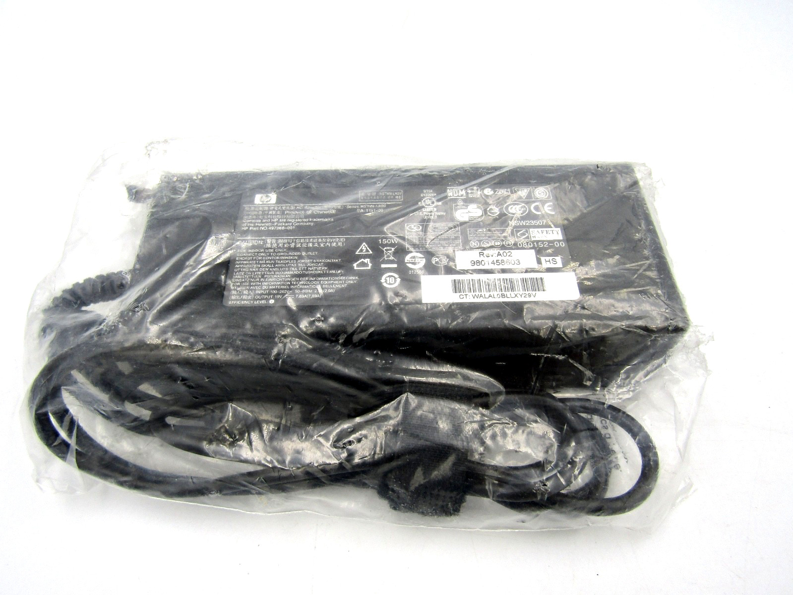 Genuine HP 150W 19V~7.9A HSTNN-HA09 497288-001 HP-A1501A3B1 Power Supply Adapter
