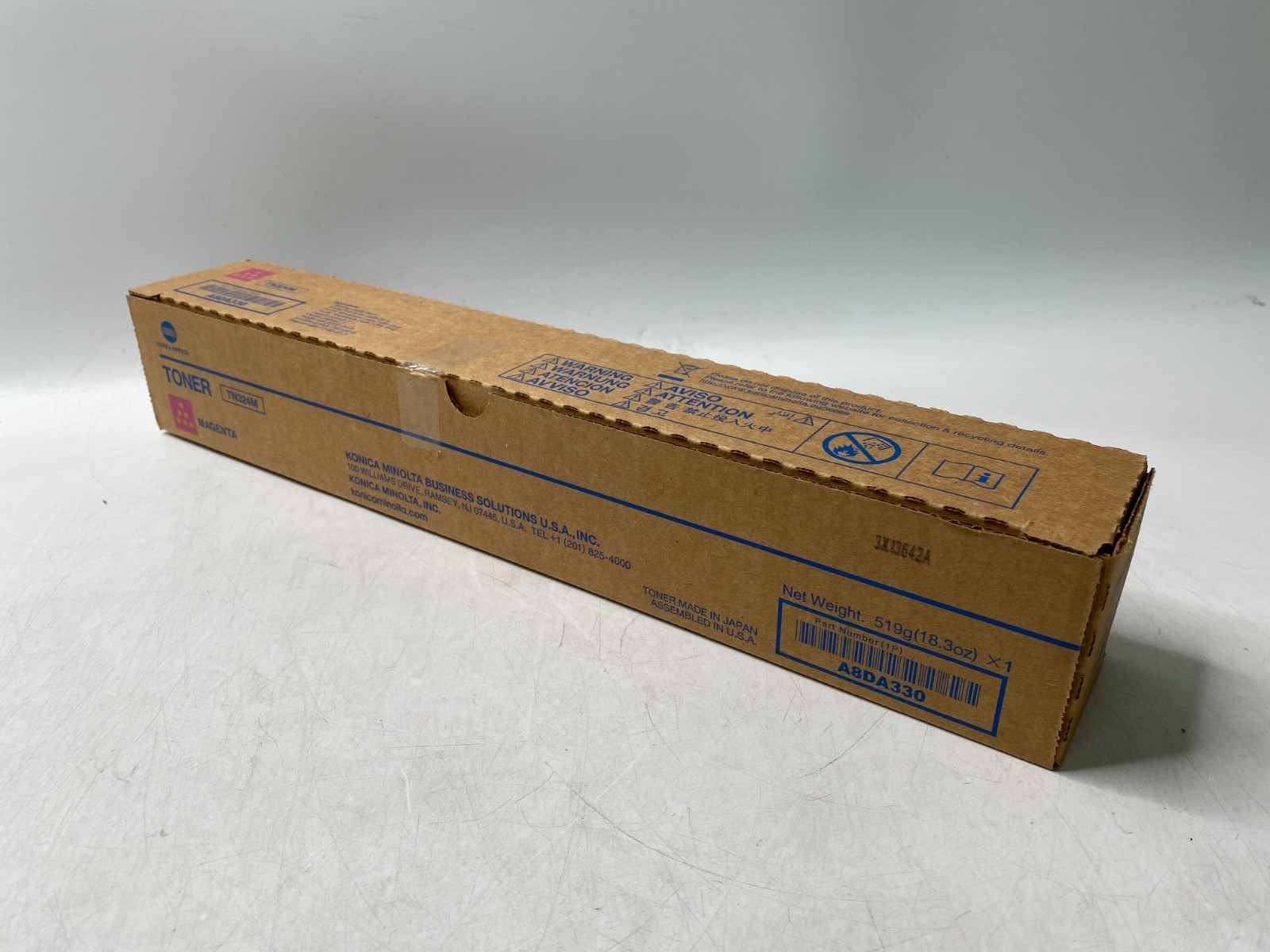 Genuine Konica Minolta Toner Cartridge Magenta TN324M A8DA330