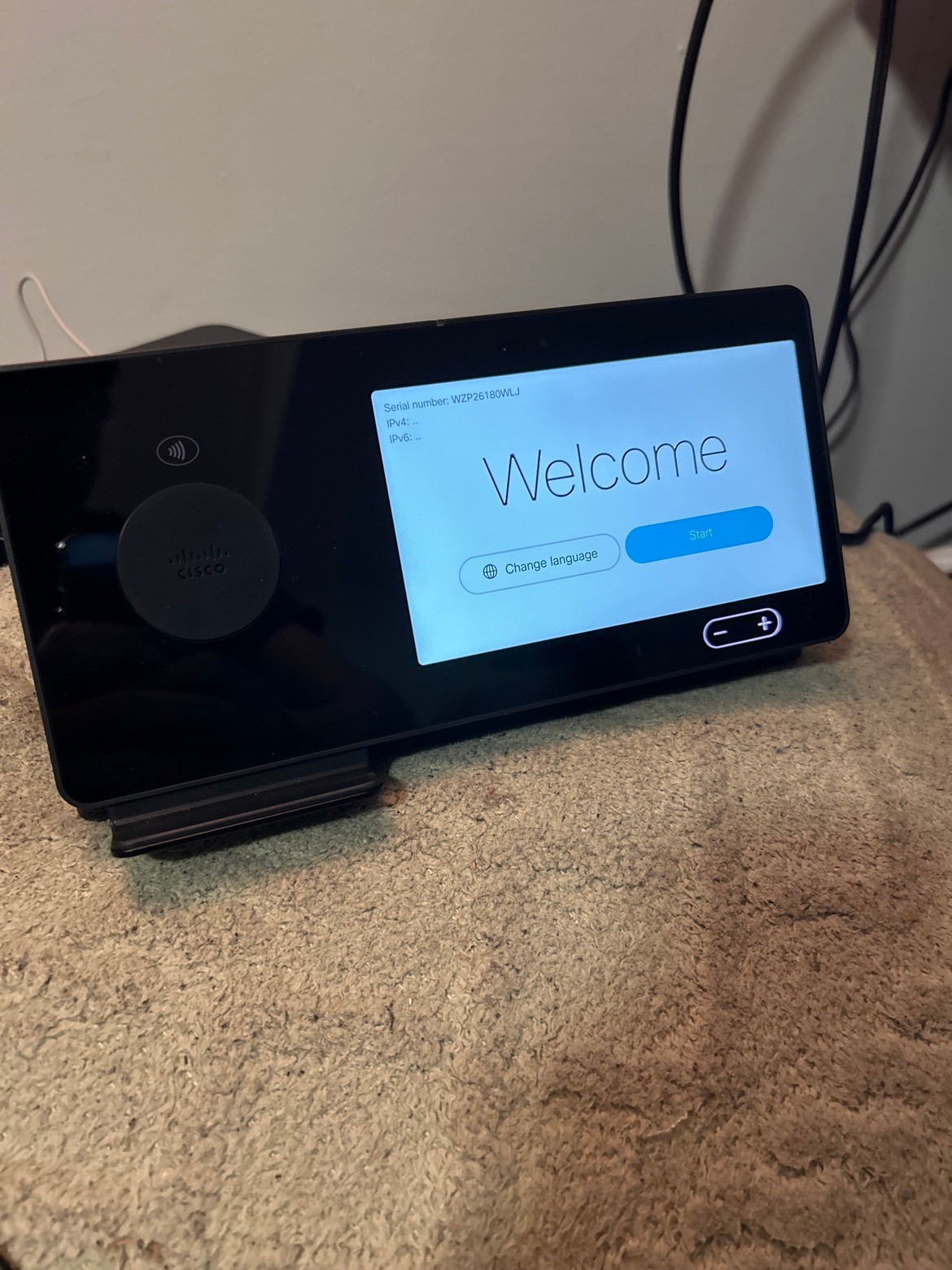 Cisco Webex Desk Hub Video Conferencing Device Qi Wireless Charger