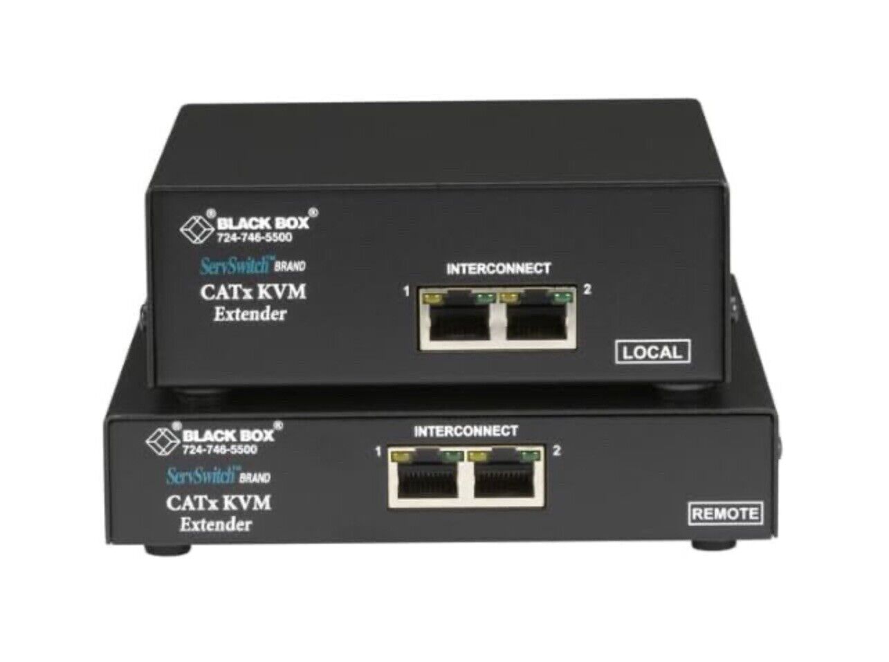 Black Box Network Services Acu6201a Catx USB KVM Extender (dual Video)