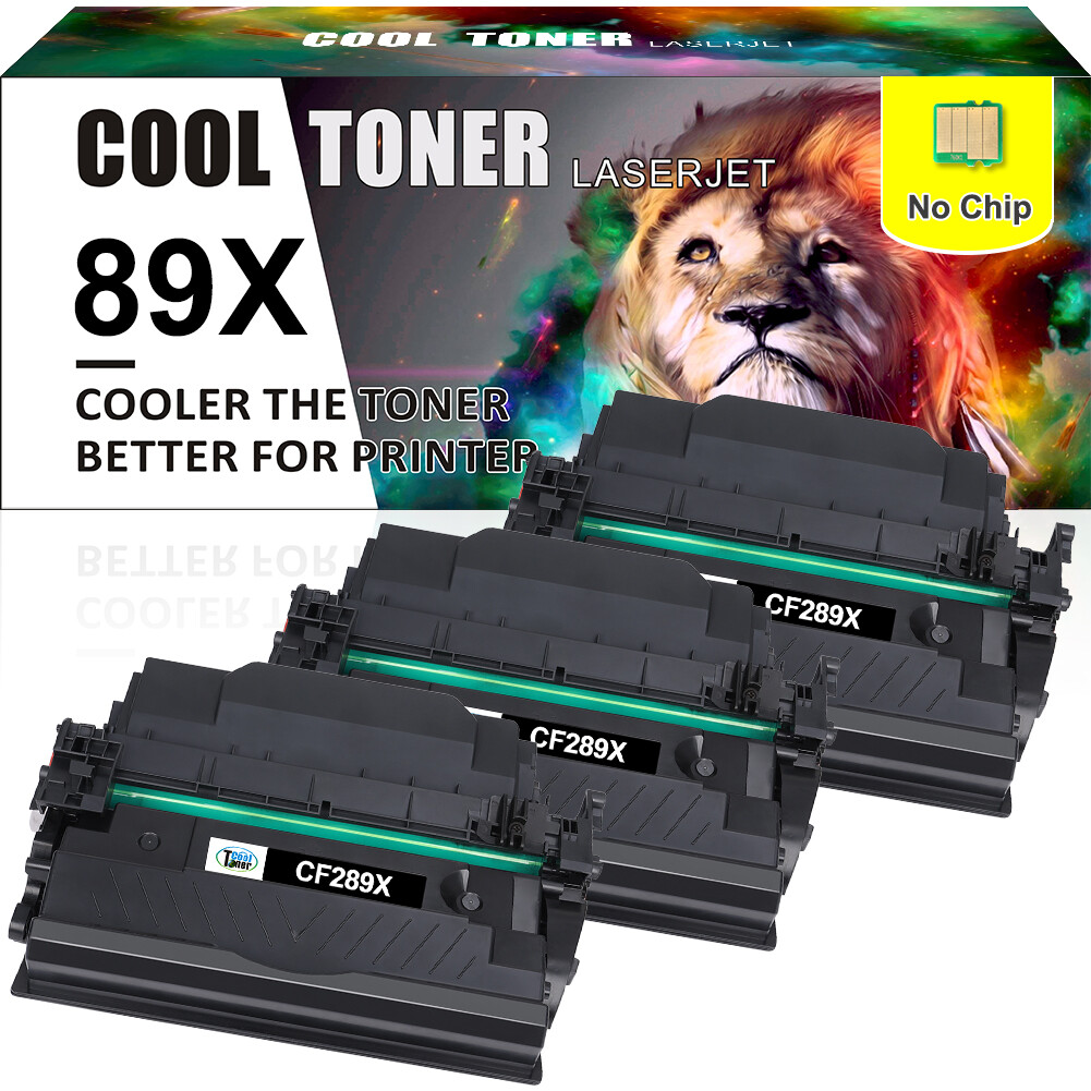 CF289X Toner Compatible With HP 89X LaserJet M528dn M528f M528c M507dn No Chip