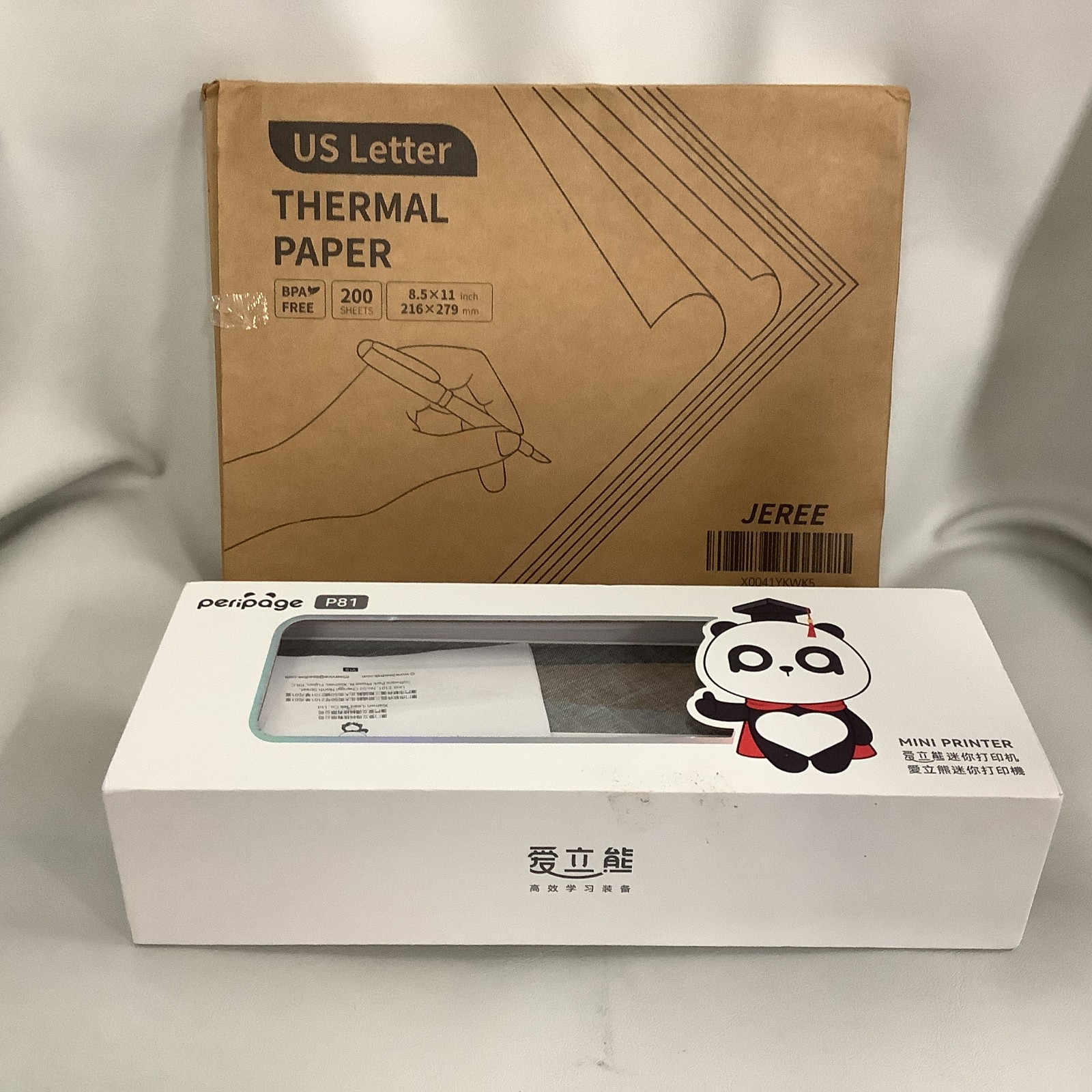 New PeriPage ALD-P810  Mini Portable Thermal Printer Inkless Wireless Bluetooth