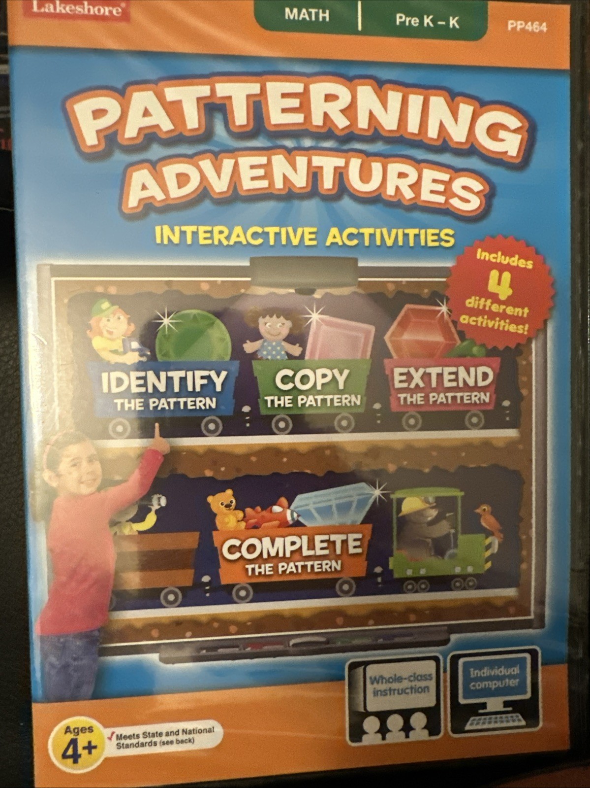Lakeshore Patterning Adventures 4 Math Skills Pre K PC MAC
