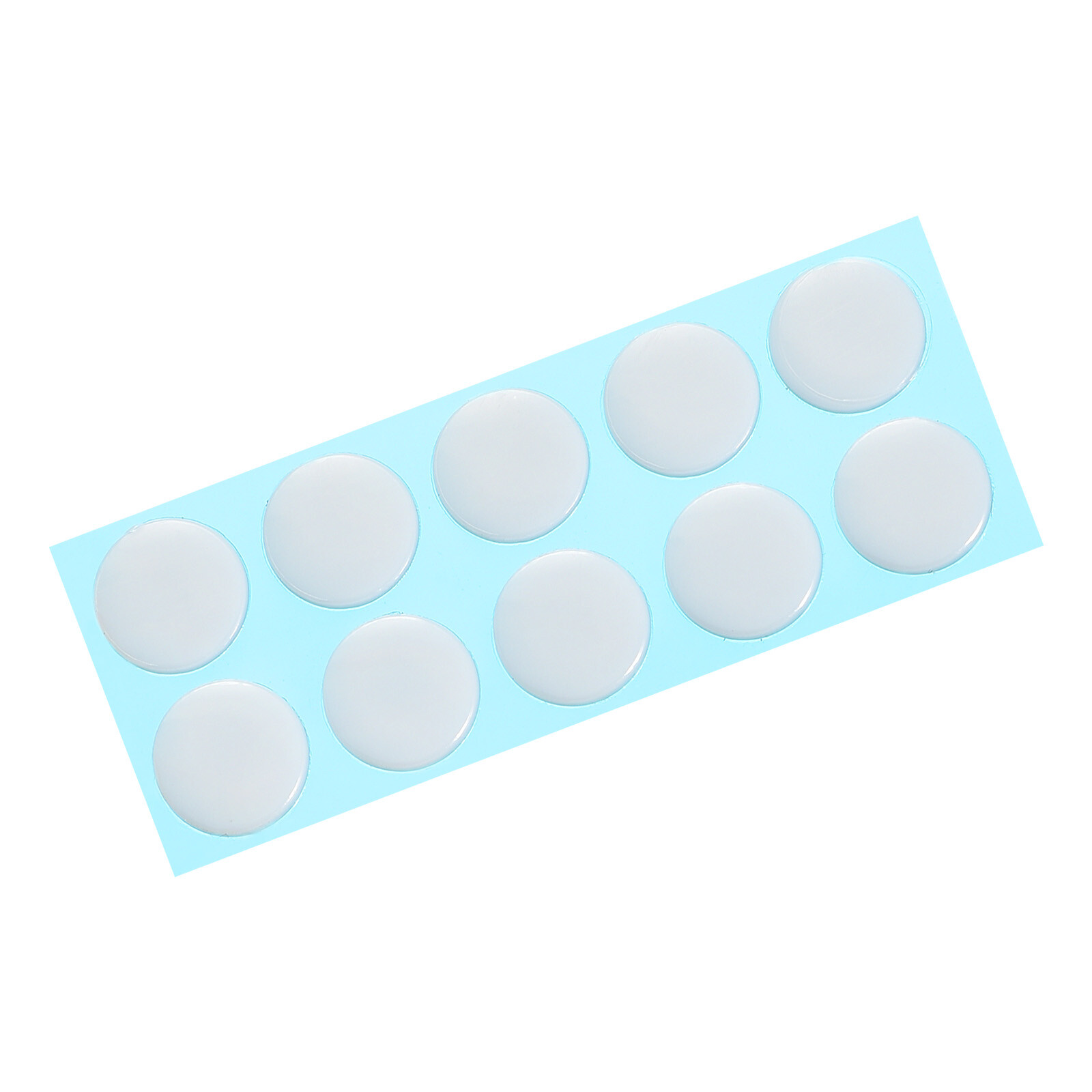 Round Mouse Feet Skates 0.6mm for Gaming Mouse Feet Replacement White 10Pcs
