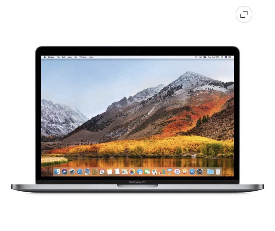 Apple 13.3-inch MacBook Pro with Touch Bar (Mid 2019) in Silver - A2159