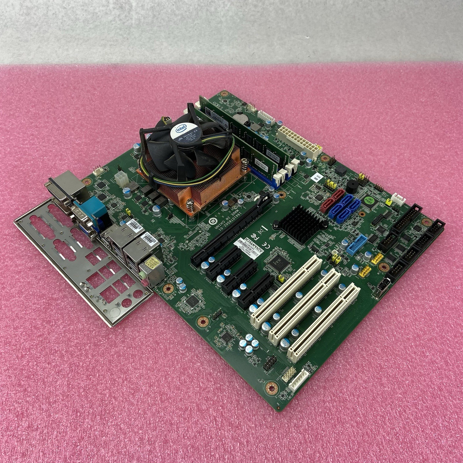 Advantech AIMB-785 Motherboard Intel Core i5-6500 3.2GHz 8GB RAM w/IO Shield