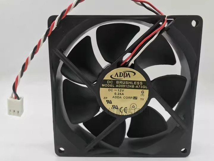 1PCS Xiexi ADDA 9225 AD0912HB-A73GL DC12V 0.25A 92*25MM Cooling Fan