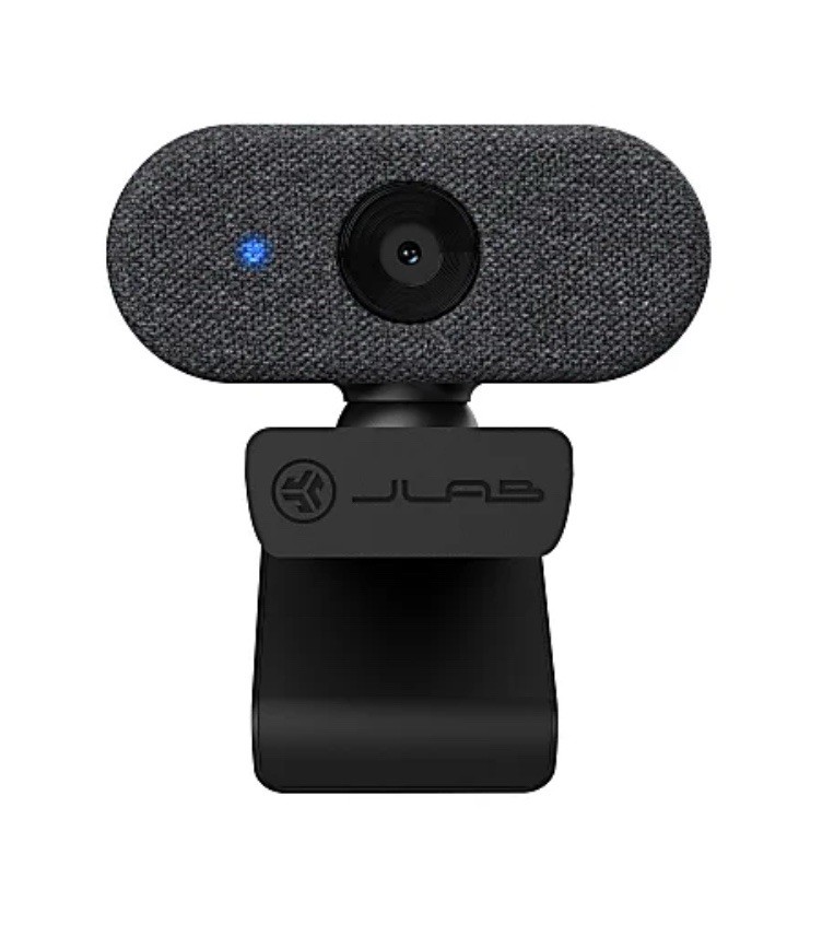 JLab Audio GO Cam USB Webcam, Black
