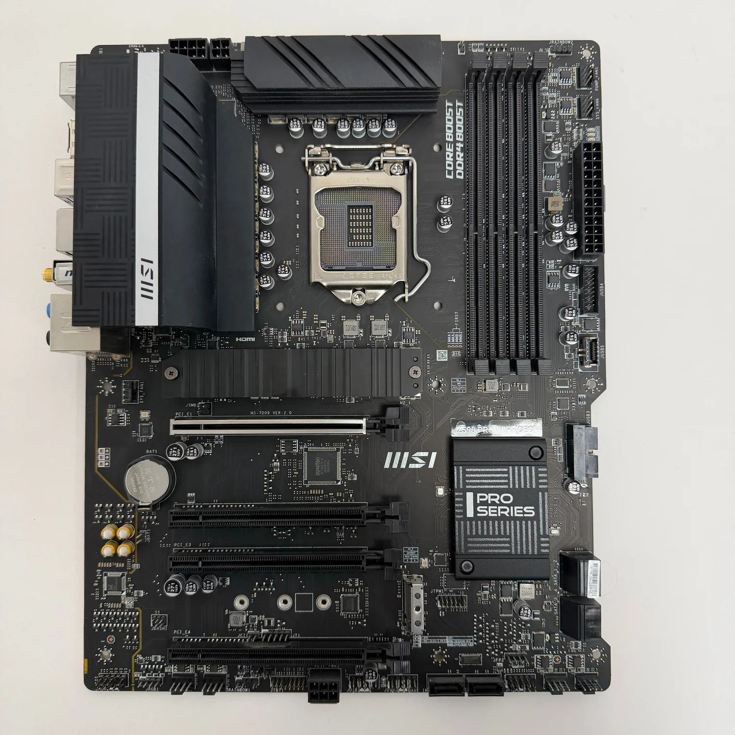 MSi Z590 PRO WIFI LGA 1200 ATX Intel DDR4 Motherboard