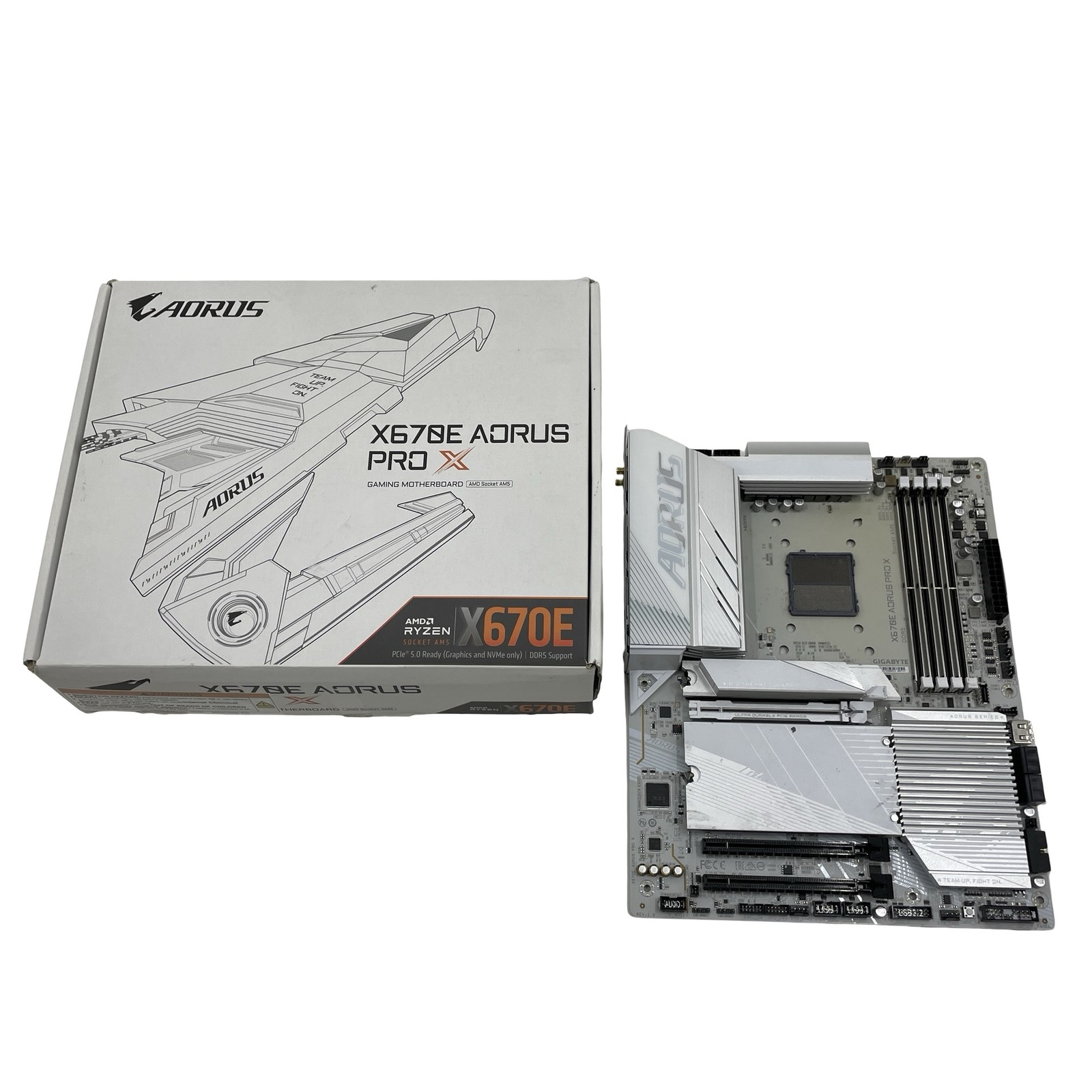 FOR PARTS Gigabyte X670E AORUS PRO X AM5 Socket ATX Motherboard #P0416 (AR)