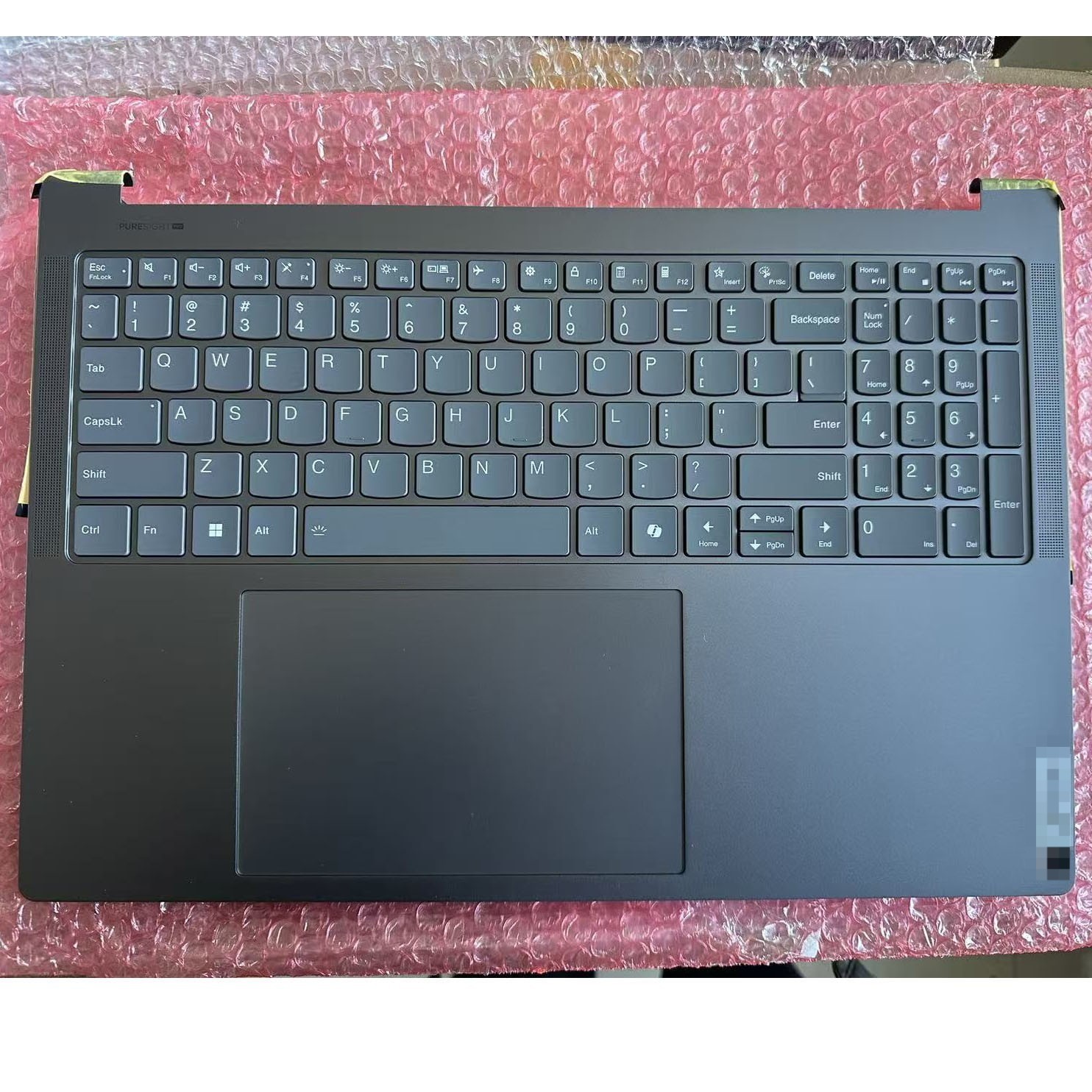 5CB1N62249 New FOR Lenovo Yoga 9 16IMH9 Palmrest Keyboard TOUCHPAD Luna Grey USA