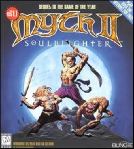 Myth II 2 Soulblighter PC MAC CD castle combat evil military strategy RTS game