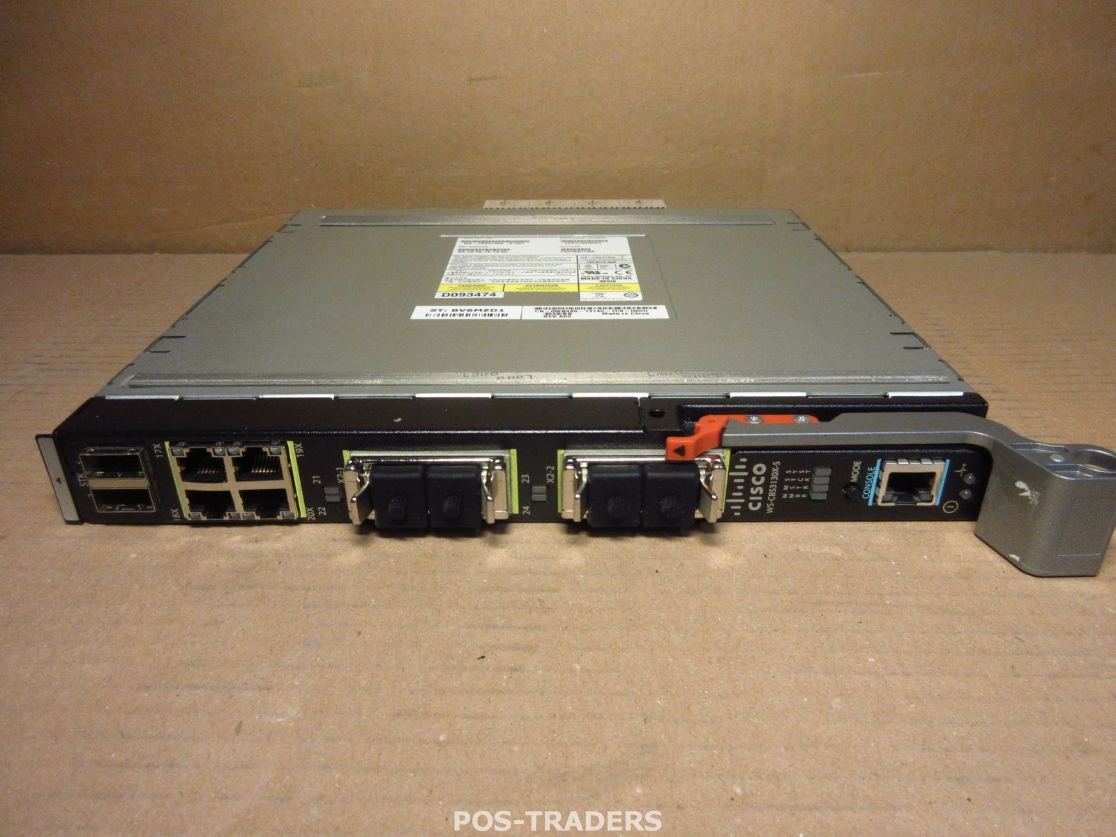 Dell WN446 Cisco Catalyst WS-CBS3130X-S 10GbE Blade Switch FROM DELL M1000E