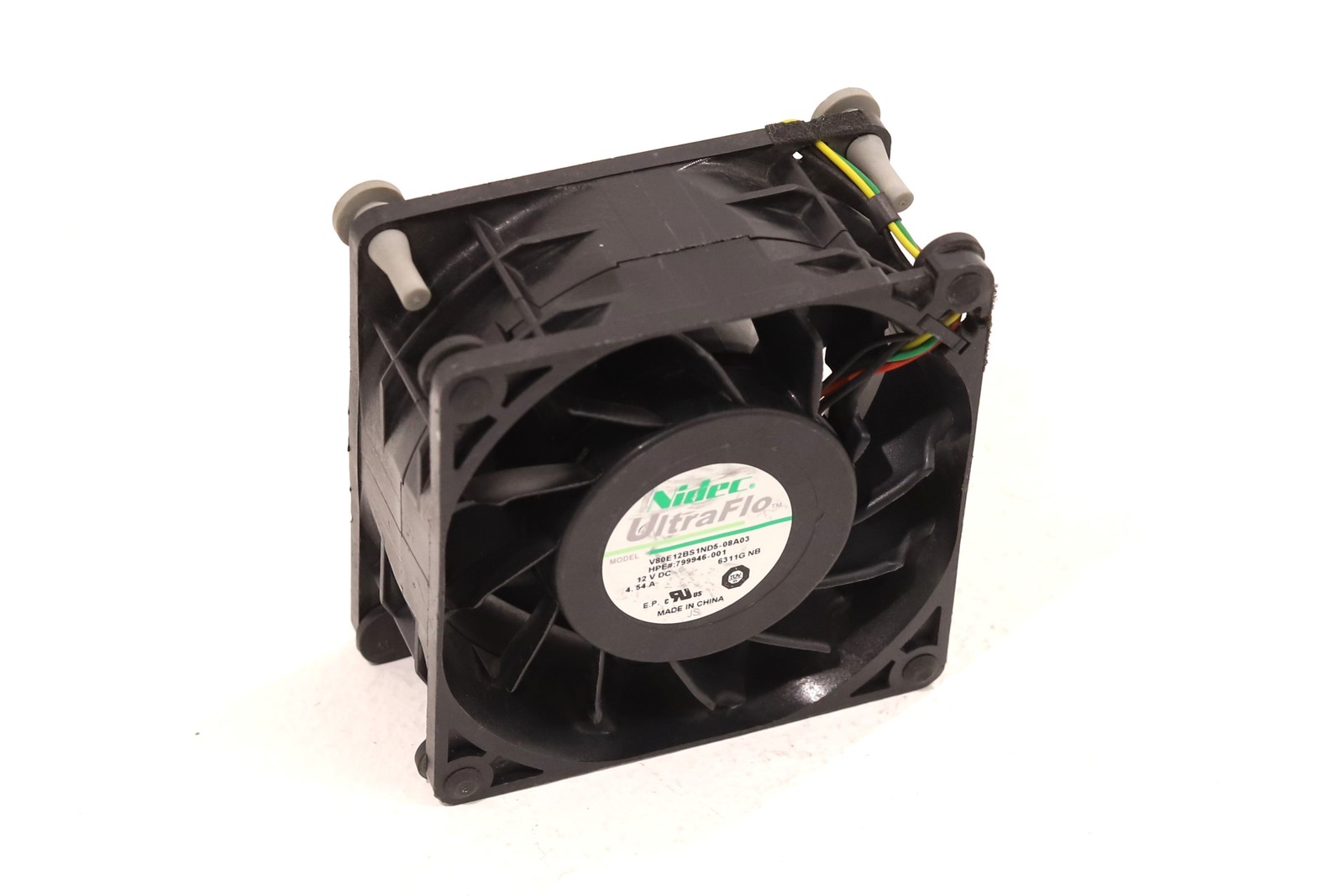 HP Apollo 2000/R2600 12V DC Chassis Cooling Fan P/N: 808849-001 Tested Working