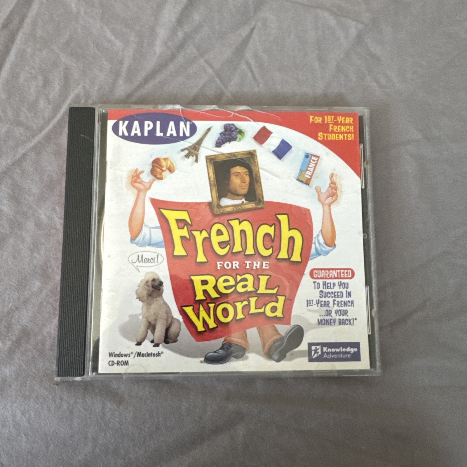 French For The Real World PC MAC CD kids learn foreign language life situations