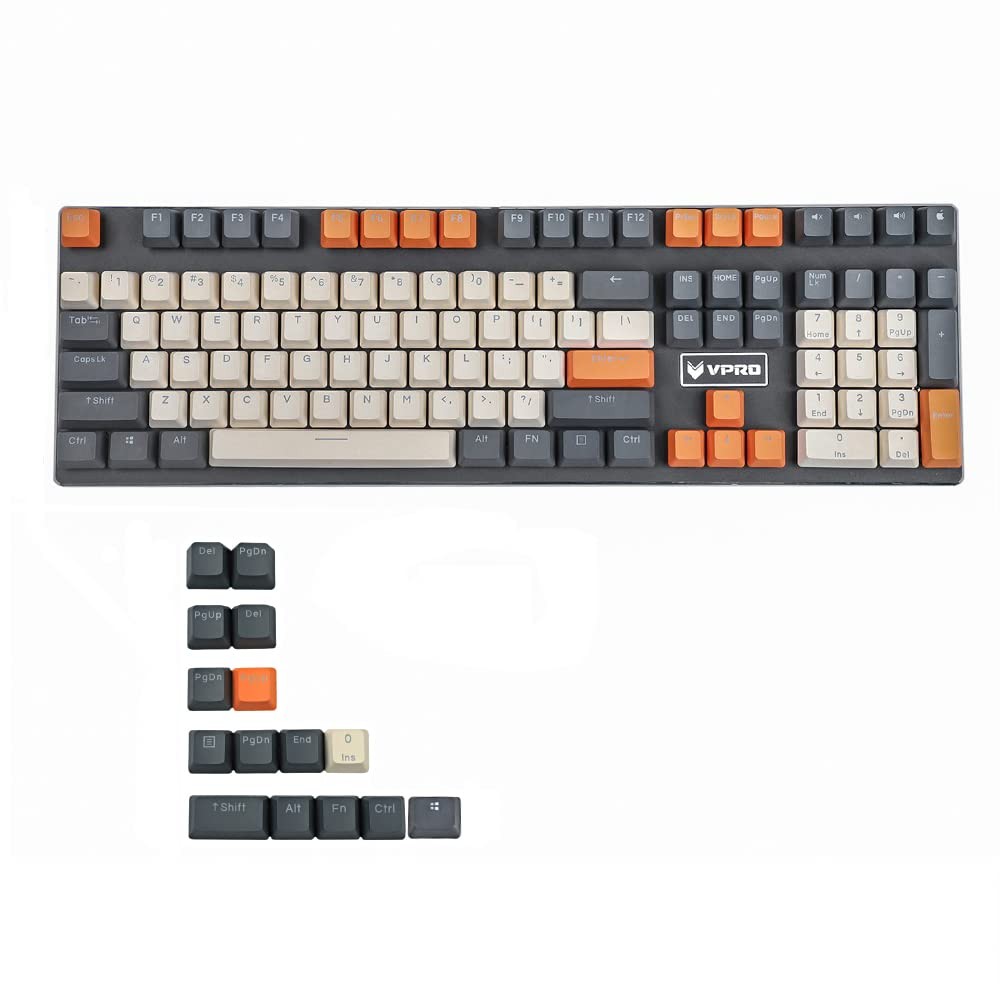Double Shot 122 Dyed PBT Shine Through OEM Profile Rainbow Backlit Keycap